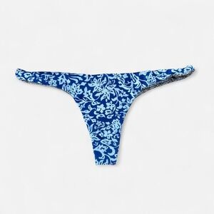 Acacia Swim Blue Batik Makai Bottoms Size L